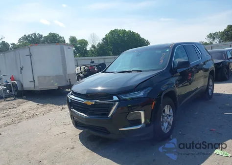 2022 Chevrolet Traverse Fwd Ls from USA, damaged, VIN 1GNERFKW6NJ124136
